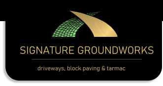 SIGNATURE GROUNDWORKS driveways, block paving & tarmac